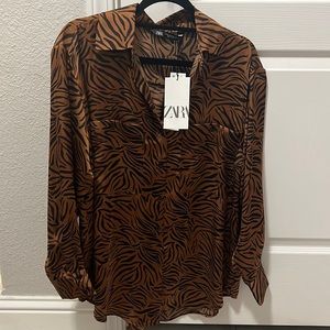 ❗️FINAL❗️ZARA SILK TOP